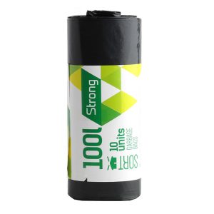 Šiukšlių maišai SORTEX, 100 l, 10 vnt.