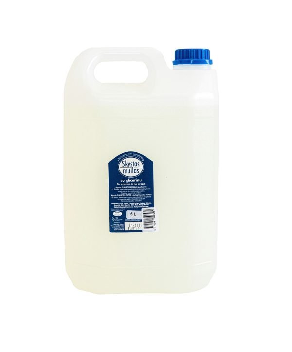 SKYSTAS MUILAS BE KVAPO IR SPALVOS 5 L