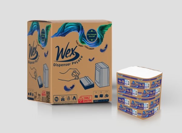 Popierinės Servetėlės WEX DISPENSER NAPKIN