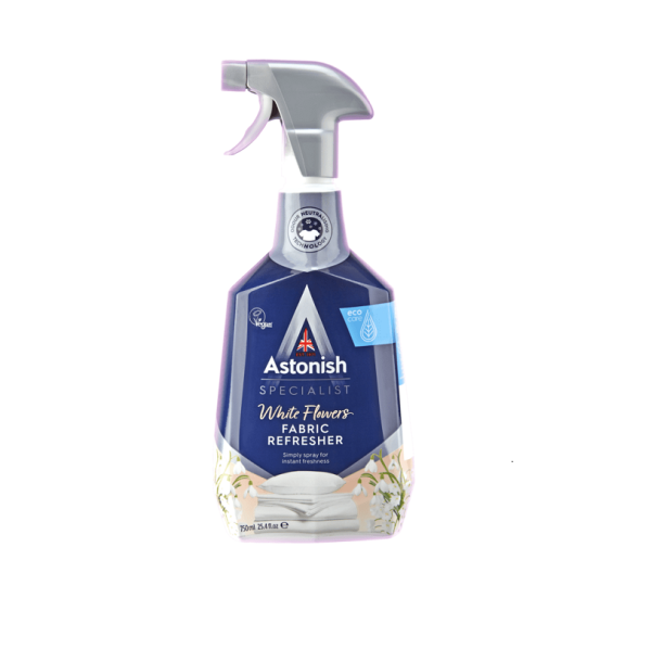 ASTONISH Audinių gaiviklis White Flowers 750ml