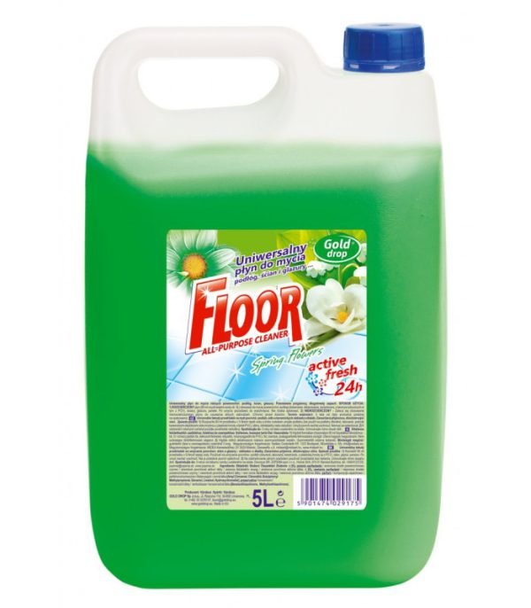 GRINDŲ PLOVIKLIS FLOOR SPRING FLOWERS (Ž) 5 L