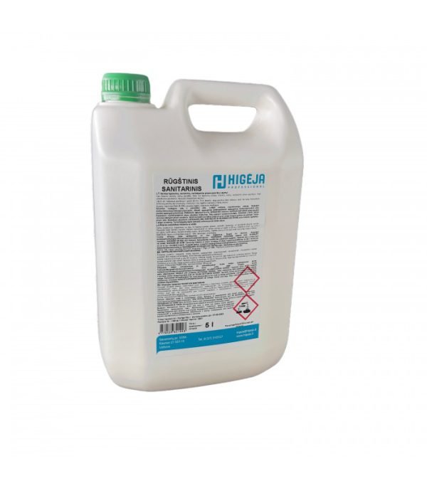Rūgštinis sanitarinis valiklis HIGĖJA, 5l
