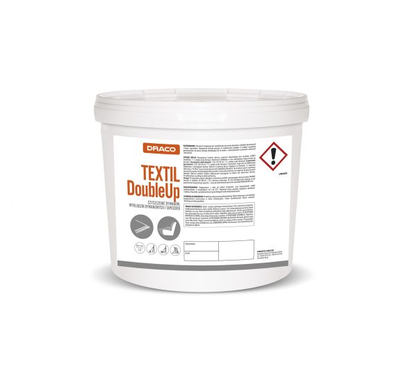Tekstilės valiklis, kilimų, minkštų baldų valiklis, DoubleUp, Draco, milteliai, 5 kg.