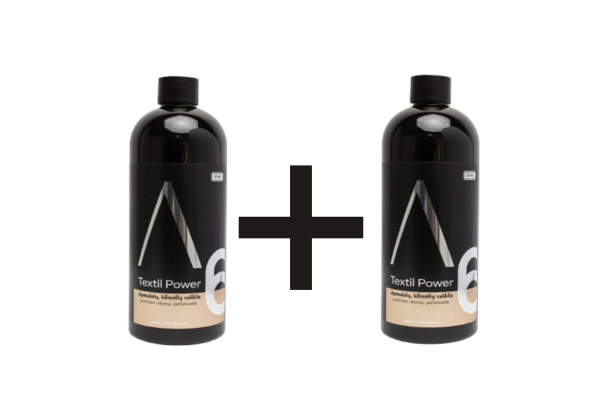 Apmušalų, kilimėlių valiklis A6 pirminiam valymui, parfumuotas, 2x400ml